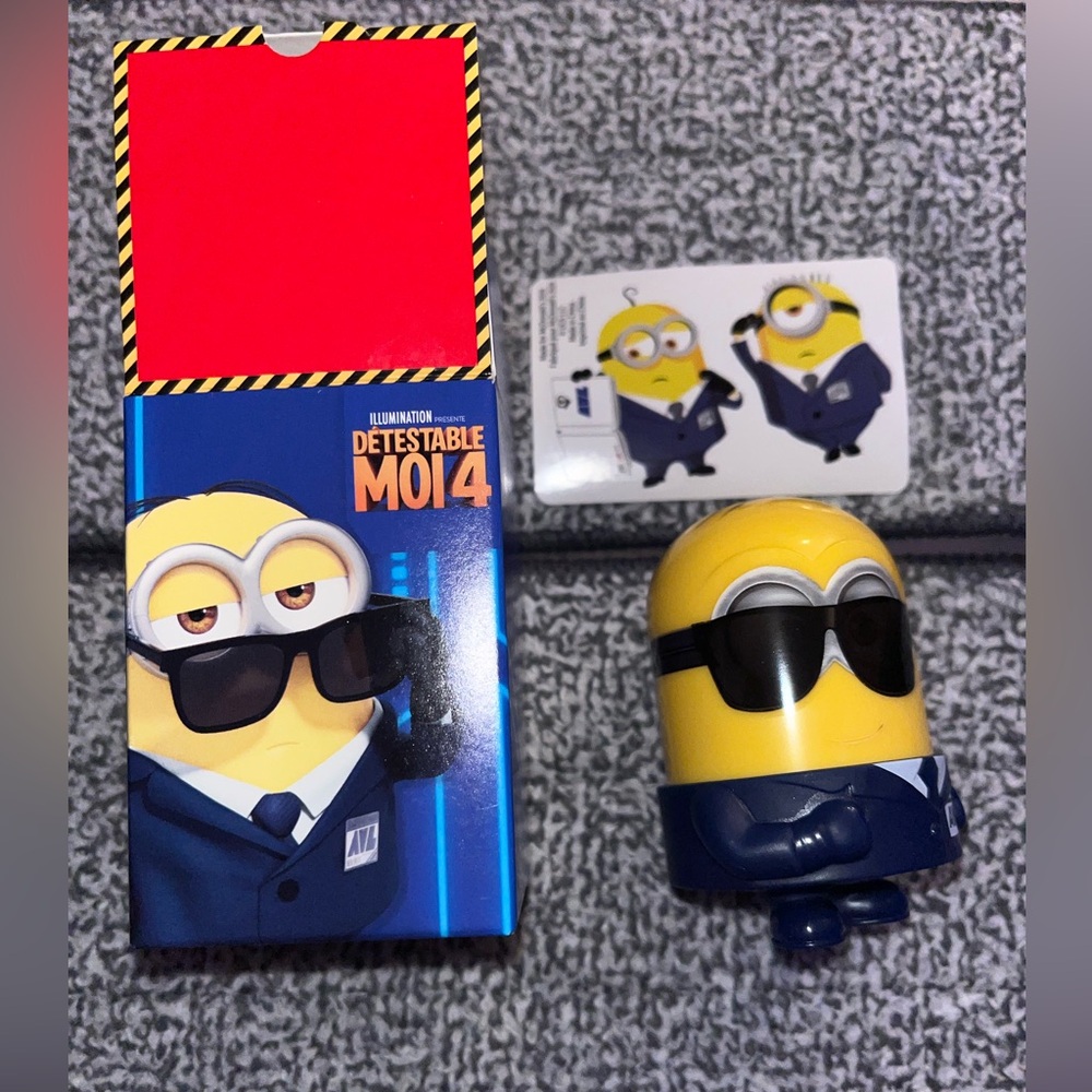 2024 McDonald's Minion Illumination Despicable Me French Box